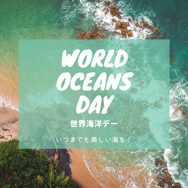6月8日は世界海洋デー🌊⁠ 海を守ろう！